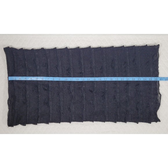 Vixen Women's Bodycon Tube Dress Ruffled Strapless Short Black Clubwear Dress - Picture 11 of 13